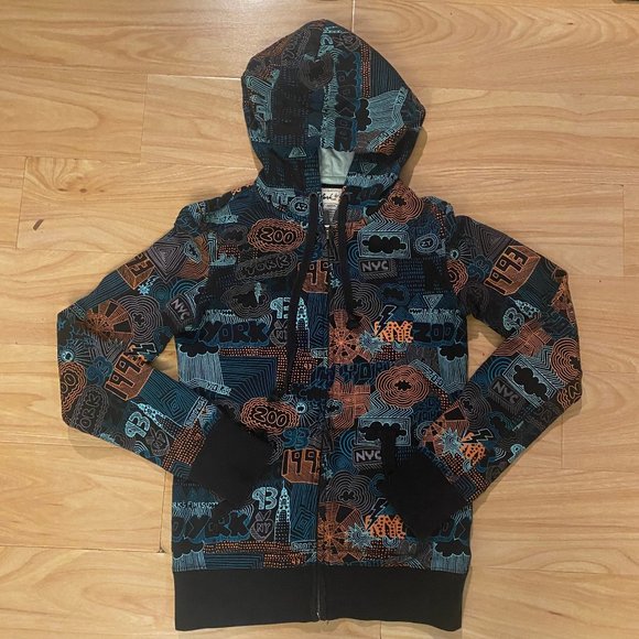 Zoo York Womens Zip Up Sweater Hoodie XS - Picture 1 of 6